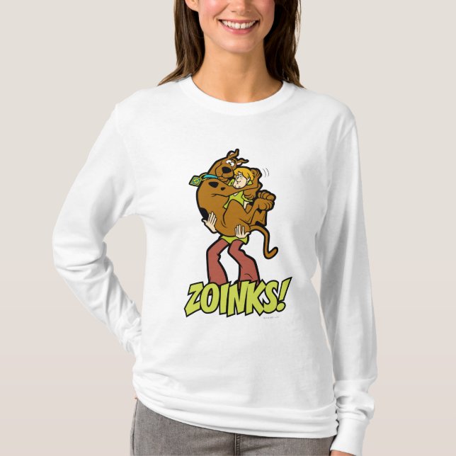 T-shirt Scooby-Doo et Shaggy Zoinks! (Devant)