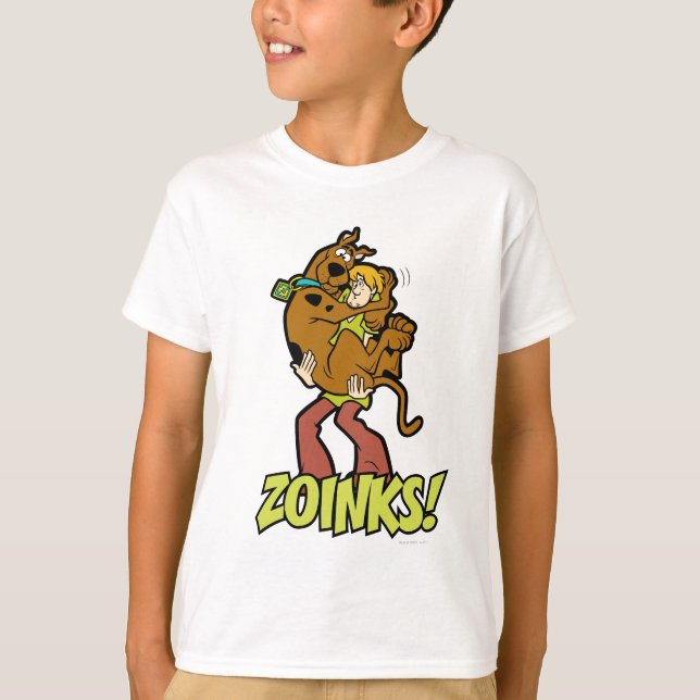 T-shirt Scooby-Doo et Shaggy Zoinks! (Devant)