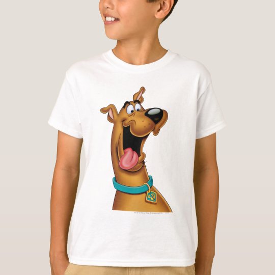 scooby doo face t shirt