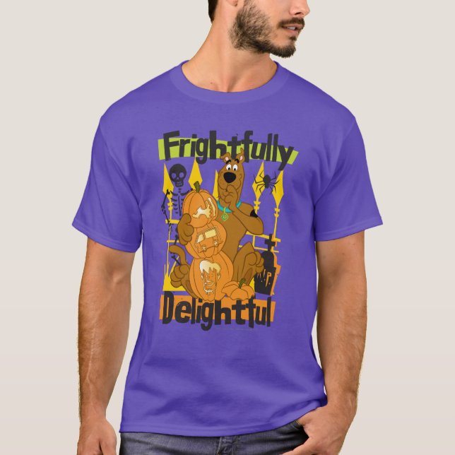 T-shirt Scooby-Doo Frightfully Delightful (Devant)