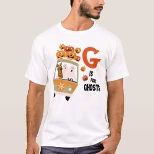 T-shirt Scooby-Doo G est pour Ghosts
