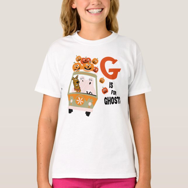 T-shirt Scooby-Doo | G est pour Ghosts (Devant)
