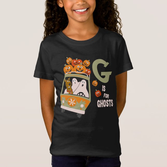 T-Shirt Scooby-Doo | G est pour Ghosts (Devant)
