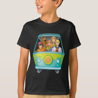 T-shirt Scooby-Doo & Gang Mystery Machine Airbrush