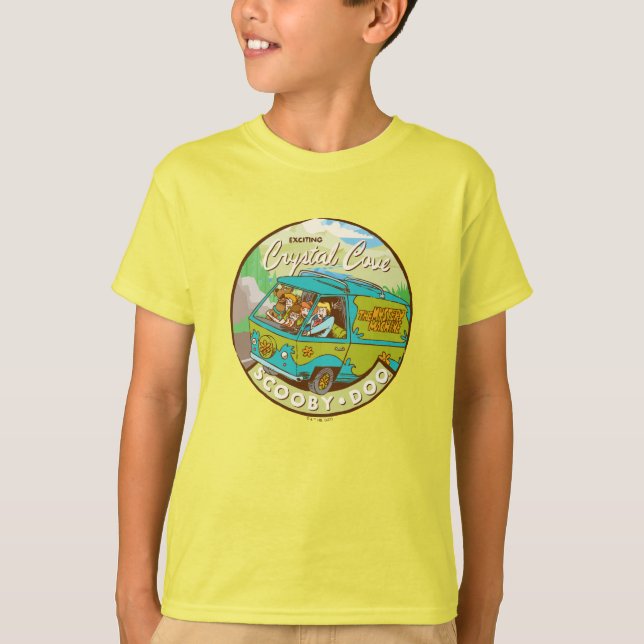 T-shirt Scooby-Doo | Gang Traversant "Crystal Cove" (Devant)