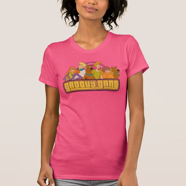 T-shirt Scooby-Doo | Graphique de dessin rétro "Gang Super (Devant)