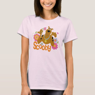 T-shirt Scooby-Doo In Flowers