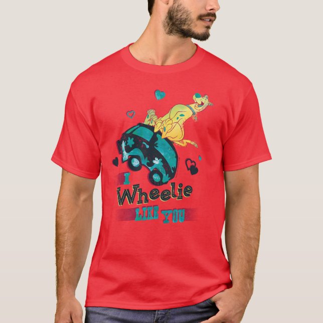 T-shirt Scooby-Doo - Je Roue Comme Vous (Devant)