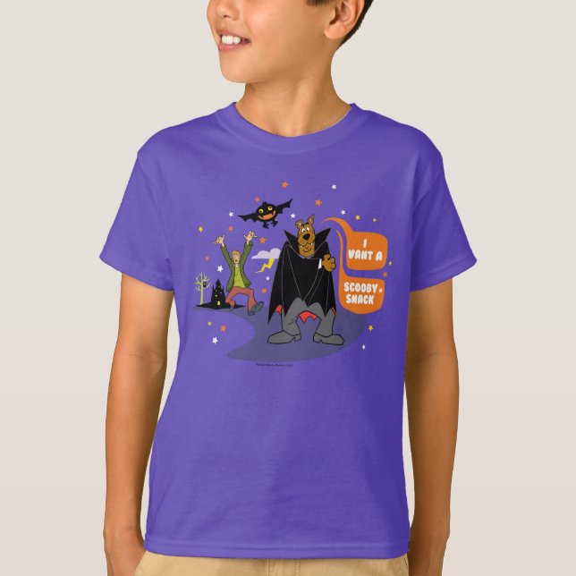 T-shirt Scooby-Doo | Je veux un collant Scooby (Devant)