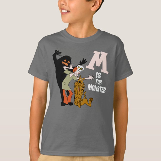 T-shirt Scooby-Doo | M est pour Monster (Devant)