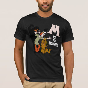 T-shirt Scooby-Doo   M est pour Monster