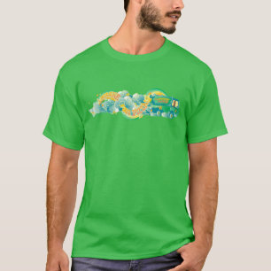 T-shirt Scooby-Doo Machine Mystère "Je freine pour la pi