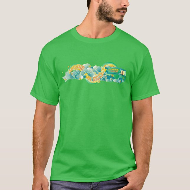 T-shirt Scooby-Doo | Machine Mystère "Je freine pour la pi (Devant)