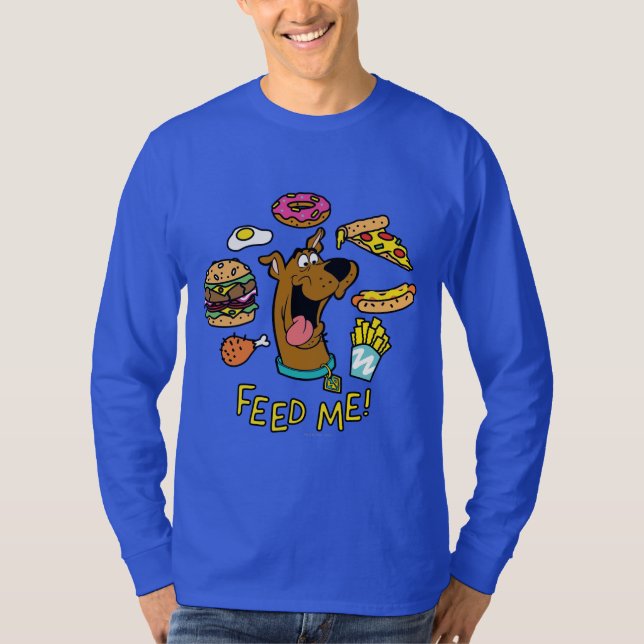 T-shirt Scooby-Doo Me Nourrit ! (Devant)