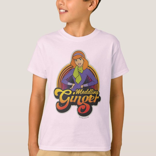 T-shirt Scooby-Doo | "Meddling Ginger" Daphne (Devant)