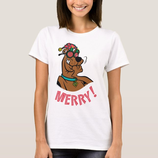 T-shirt Scooby-Doo Merry Laughter (Devant)