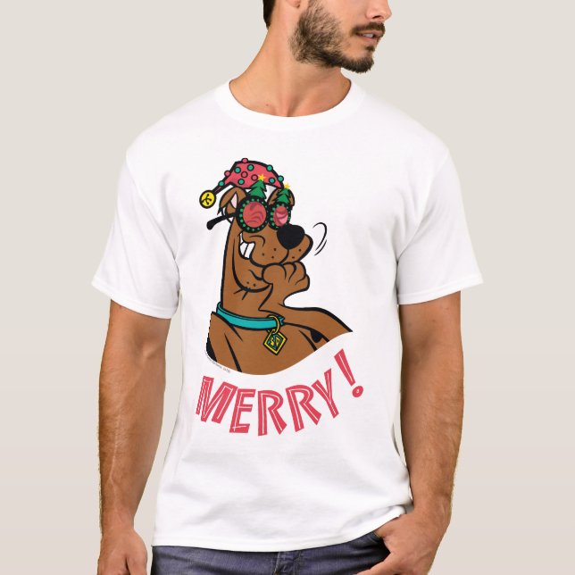 T-shirt Scooby-Doo Merry Laughter (Devant)