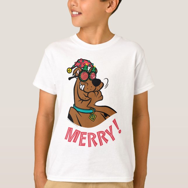 T-shirt Scooby-Doo Merry Laughter (Devant)