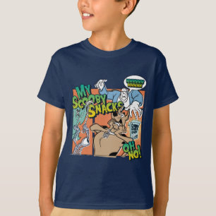 T-shirt Scooby-Doo "mes casse-croûte de Scooby "
