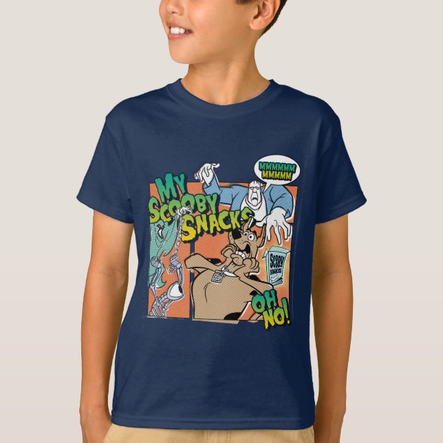 T-shirt Scooby-Doo "My Scooby Snacks" (Devant)