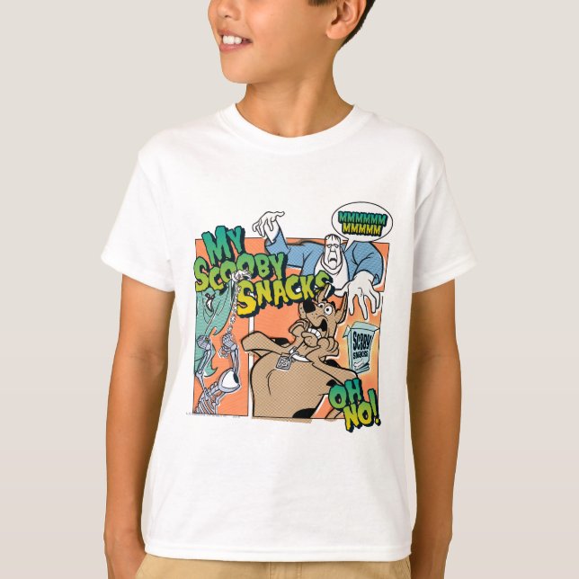 T-shirt Scooby-Doo "My Scooby Snacks" (Devant)