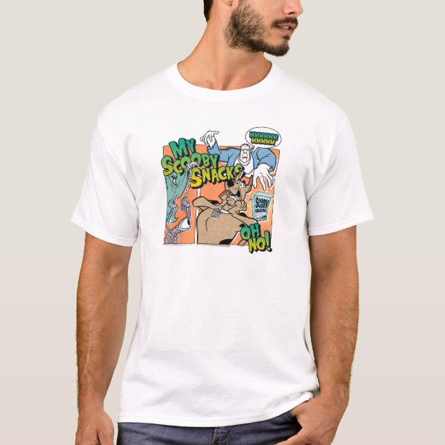T-shirt Scooby-Doo "My Scooby Snacks" (Devant)