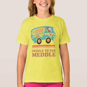 T-shirt Scooby-Doo Mystery Machine "Peddle to the Meddle"