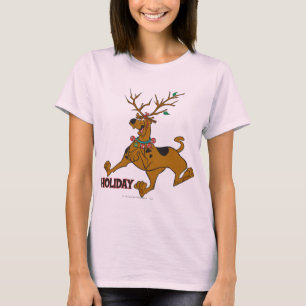 T-shirt Scooby-Doo Noël Antlers