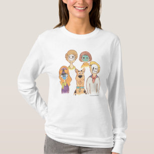 T-shirt Scooby-Doo   Nos masques Halloween