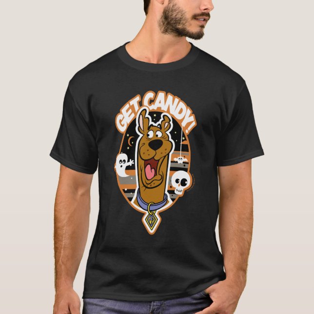 T-shirt Scooby-Doo | Obtenez Du Bonbon ! (Devant)