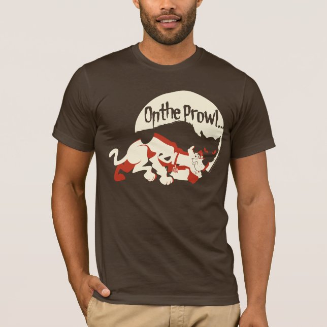 T-shirt Scooby-Doo "On The Prowl" (Devant)