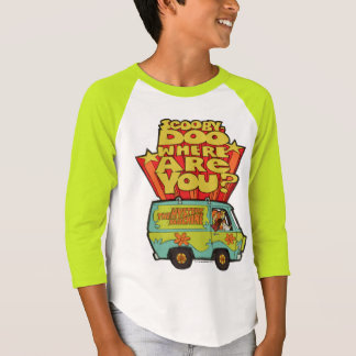 T-shirt Scooby-Doo | "Où Es-Tu ?" Retro Cartoon Van