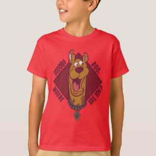 T-shirt Scooby-Doo Où Êtes-Vous Graphique Tribal