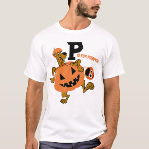 T-shirt Scooby-Doo P est pour le Citrouille
