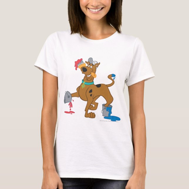 T-shirt Scooby-Doo Paints (Devant)