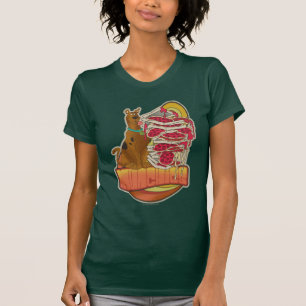 T-shirt Scooby-Doo   Pile de Pizza "Munchies" Graphique