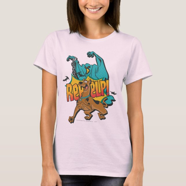 T-shirt Scooby Doo "Reeeelp!" (Devant)