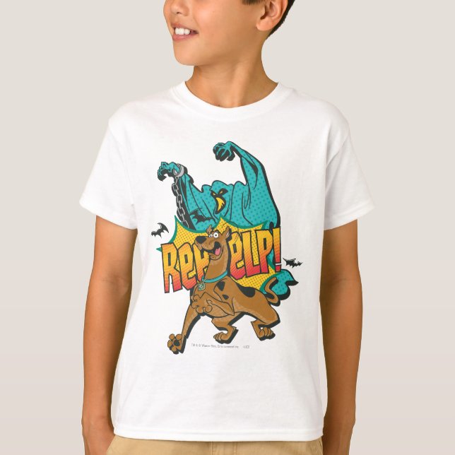 T-shirt Scooby Doo "Reeeelp !" (Devant)