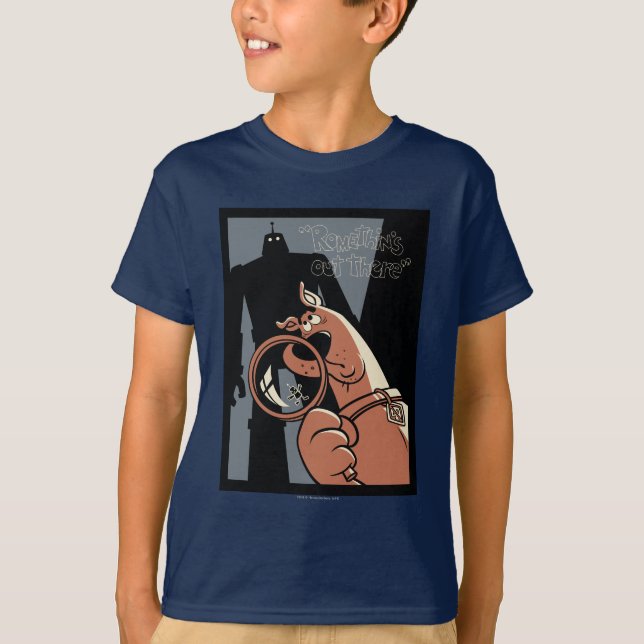 T-shirt Scooby-Doo "Romethin est là" (Devant)