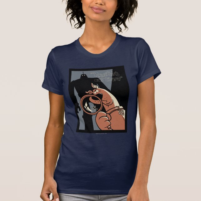 T-shirt Scooby-Doo "Romethin est là" (Devant)