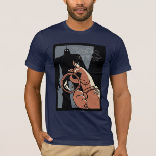 T-shirt Scooby-doo "Romethin's Out There"