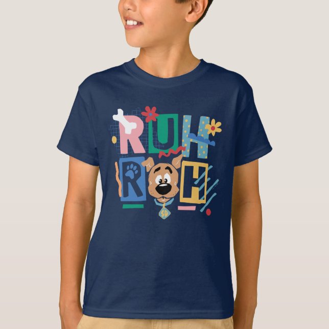 T-shirt Scooby-Doo | Ruh Roh Baby Scooby-Doo (Devant)