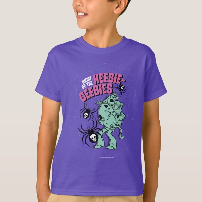 T-shirt Scooby-Doo & Shaggy Heebie-Geebies (Devant)