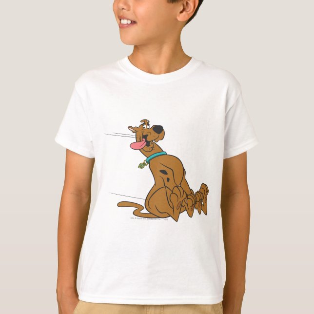 T-shirt Scooby-Doo Slide With Tongue Out (Devant)