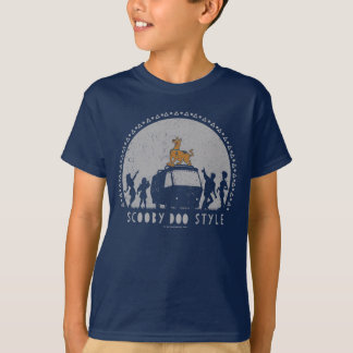 T-shirt Scooby Doo Style Tribal Van Silhouette