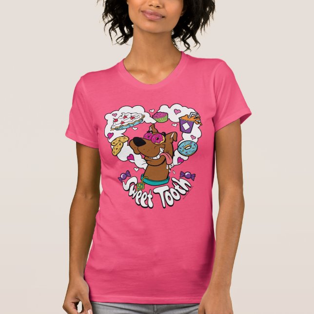 T-shirt Scooby-Doo "Sweet Tooth" (Devant)
