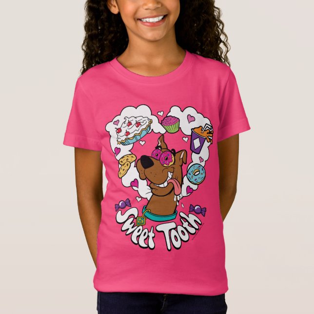 T-Shirt Scooby-Doo "Sweet Tooth" (Devant)