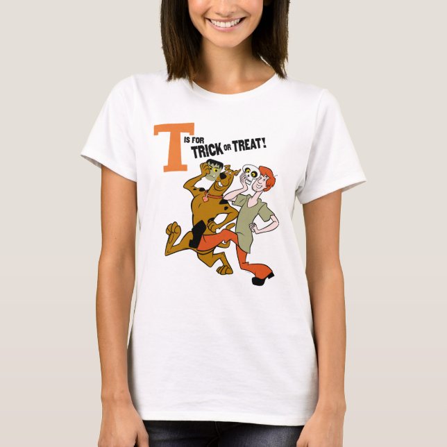 T-shirt Scooby-Doo | T est pour les essais (Devant)