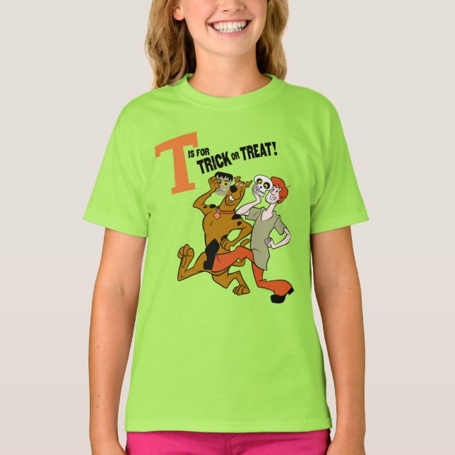 T-shirt Scooby-Doo | T est pour les essais (Devant)