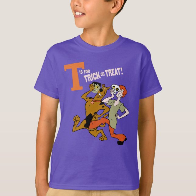 T-shirt Scooby-Doo | T est pour les essais (Devant)
